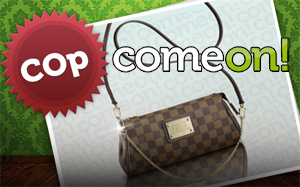 ComeOn Shopissa arvotaan Louis Vuittonin käsilaukku