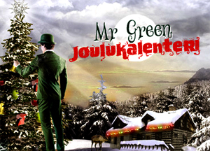 Mr Greenin joulukalenteri aukesi